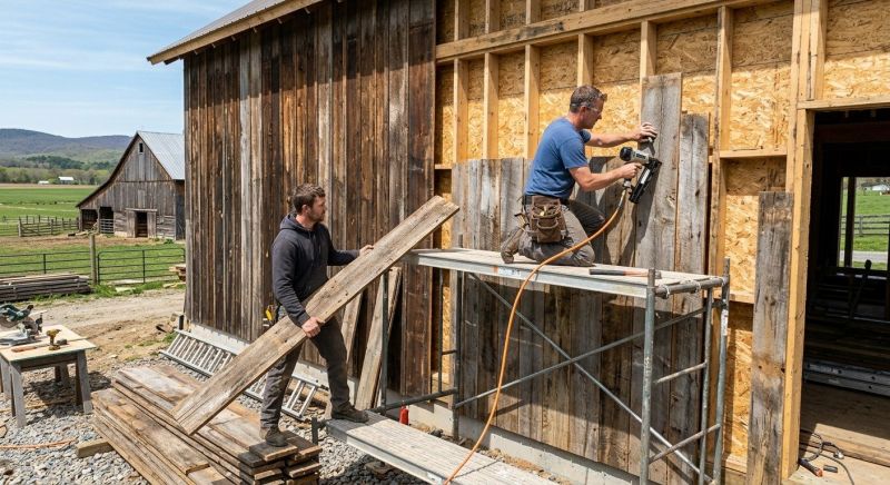 Barn Siding Installation in Heard County, GA
