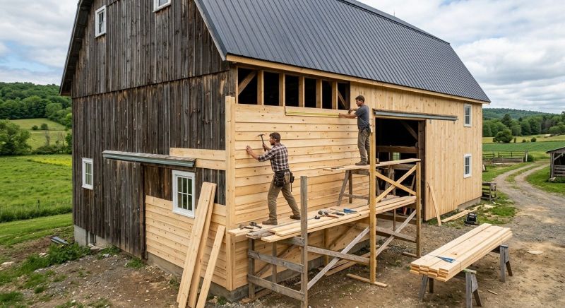 Barn Siding Installation in Pine Mountain, GA
