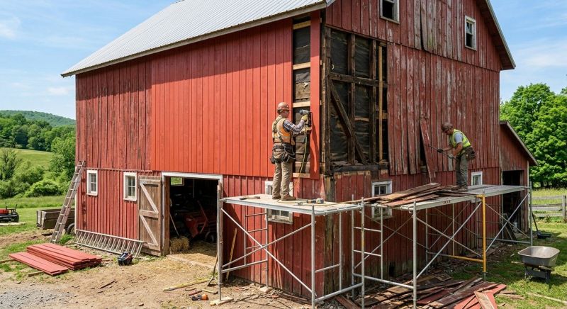 Barn Siding Replacement in Gay, GA