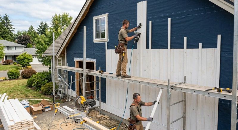 Batten Siding Installation in Heard County, GA