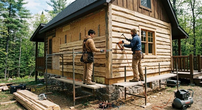 Cabin Siding Installation in Lagrange, GA
