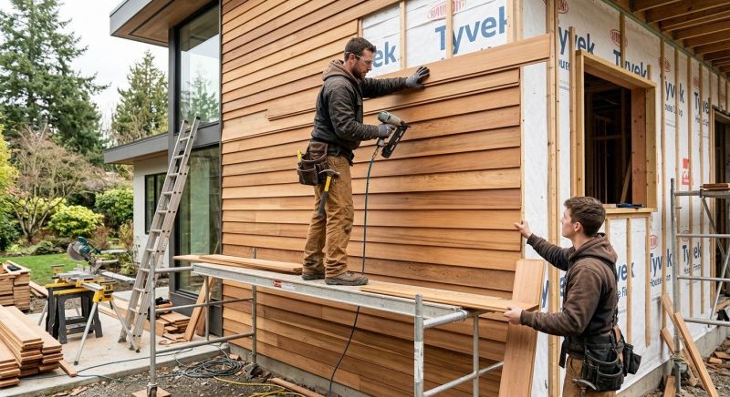 Cedar Cladding Installation in Lagrange, GA