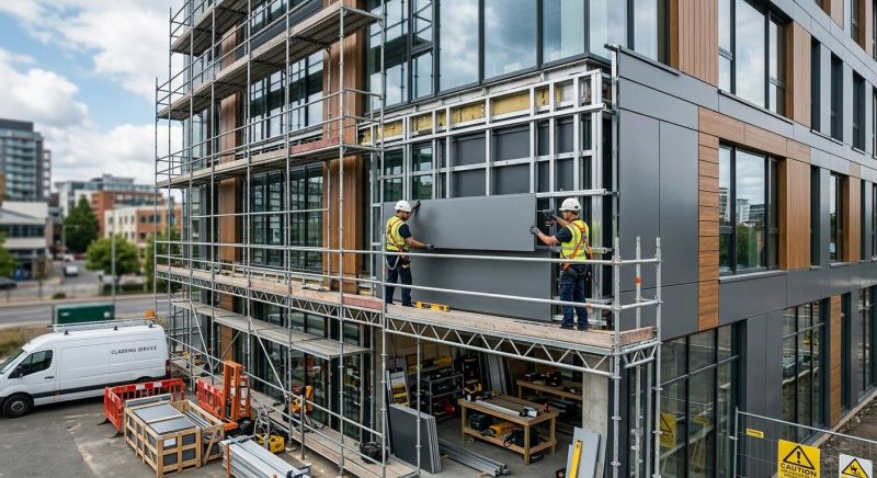 Facade Cladding Installation in Lagrange, GA