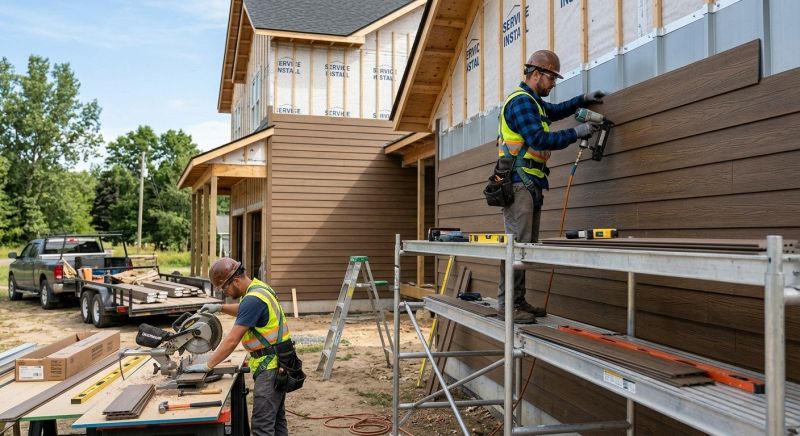 Faux Wood Siding Installation in Pine Mountain, GA