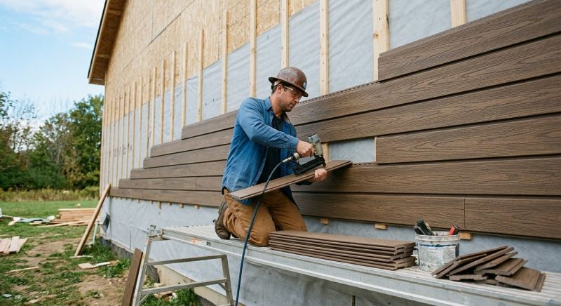 Faux Wood Siding Installation in Troup County, GA