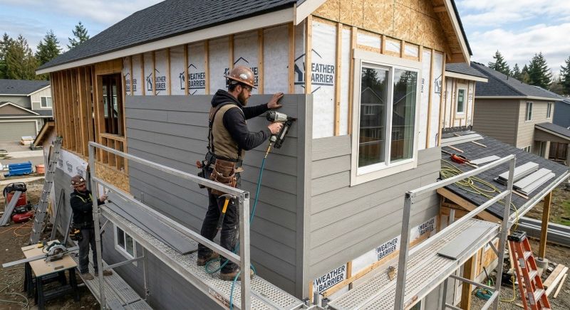 Fiber Siding Installation in Roanoke, AL
