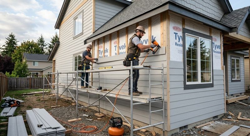 Fiber Siding Installation in Troup County, GA