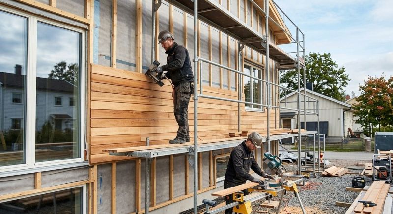 Hardwood Cladding Installation in Lagrange, GA