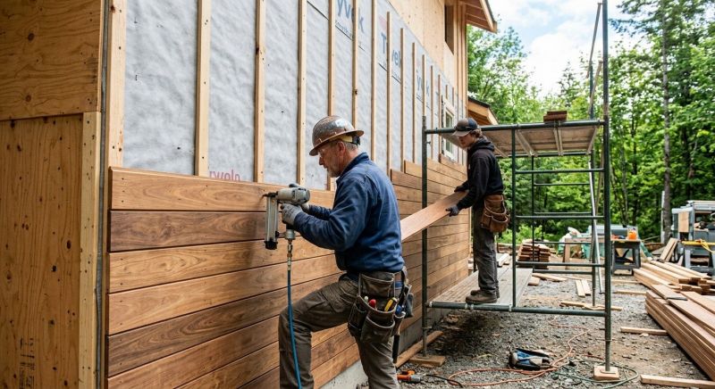 Hardwood Siding Installation in Pine Mountain, GA