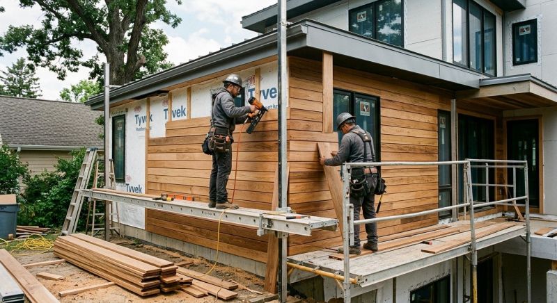 Hardwood Siding Installation in Roanoke, AL