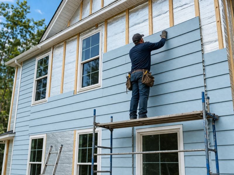 Insulated Siding Installation in Roanoke, AL