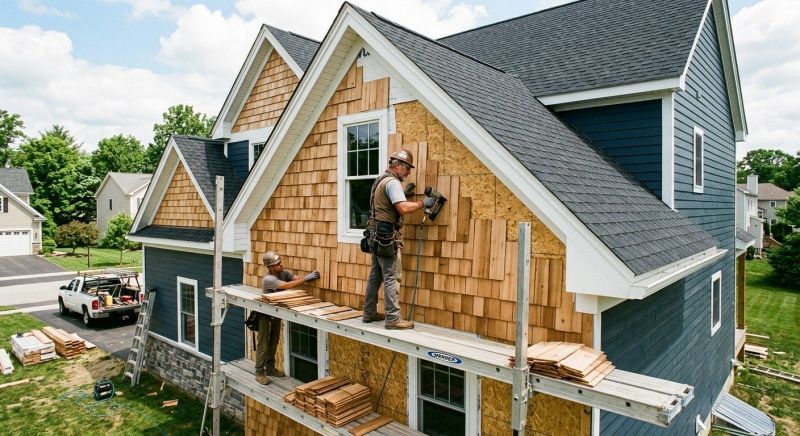 Shake Siding Installation in Randolph County, AL