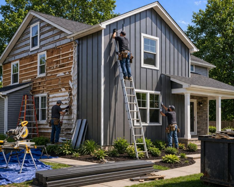 Synthetic Siding Installation in Lagrange, GA