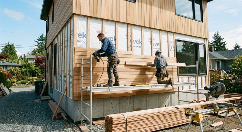 Wood Cladding Installation in Heard County, GA