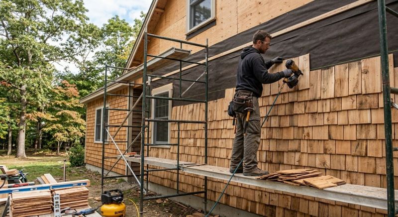 Wood Shake Siding Installation in Lagrange, GA