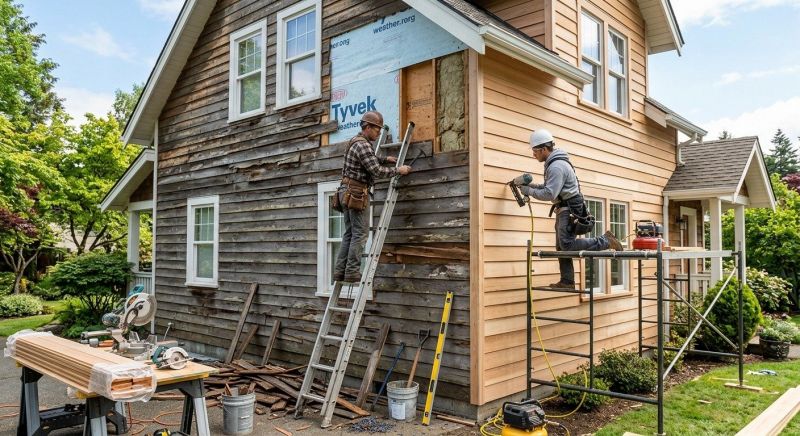 Wood Siding Installation in Hogansville, GA