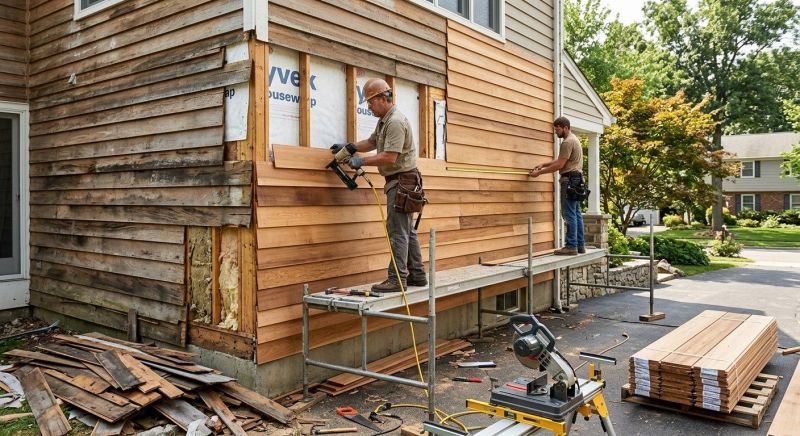 Wood Siding Service in Gay, GA